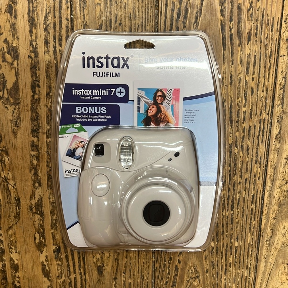 BRAND NEW- In box. Instax Mini 7+ with film pack!